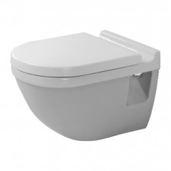 Duravit Starck 3 - závěsné WC 36x54 cm, Hygiene Glaze, D 2200092000